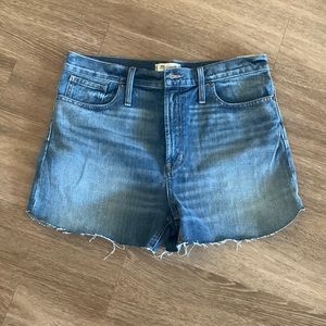 Madewell new with tags perfect jean shorts